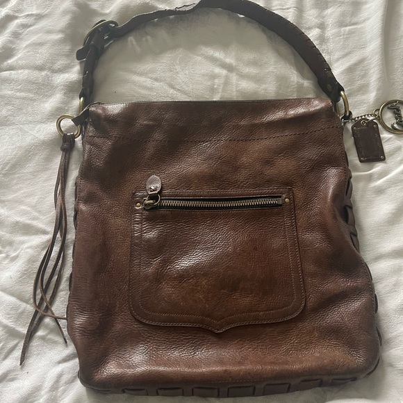 Vintage Coach Legacy Thompson brown leather hobo - Picture 1 of 10